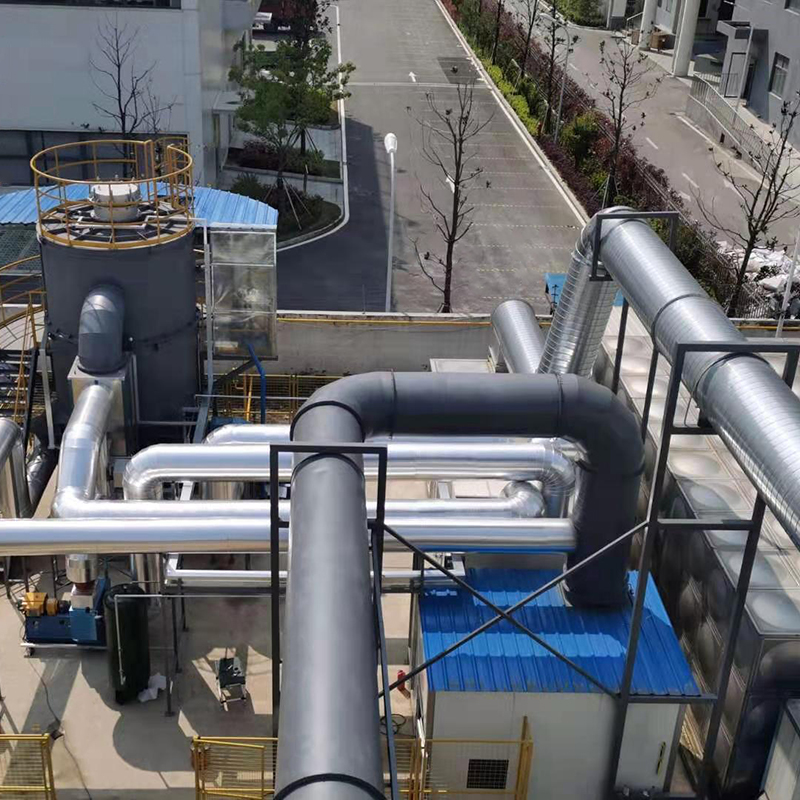 LQ-RRTO Rotary heat-storage high-temperature incineration equipment