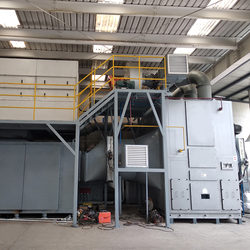 LQ-ADW-RTO Zeolite Rotary Concentrator (Cylindrical/Disc Type)＋Regenerative Thermal Oxidizer (RTO)