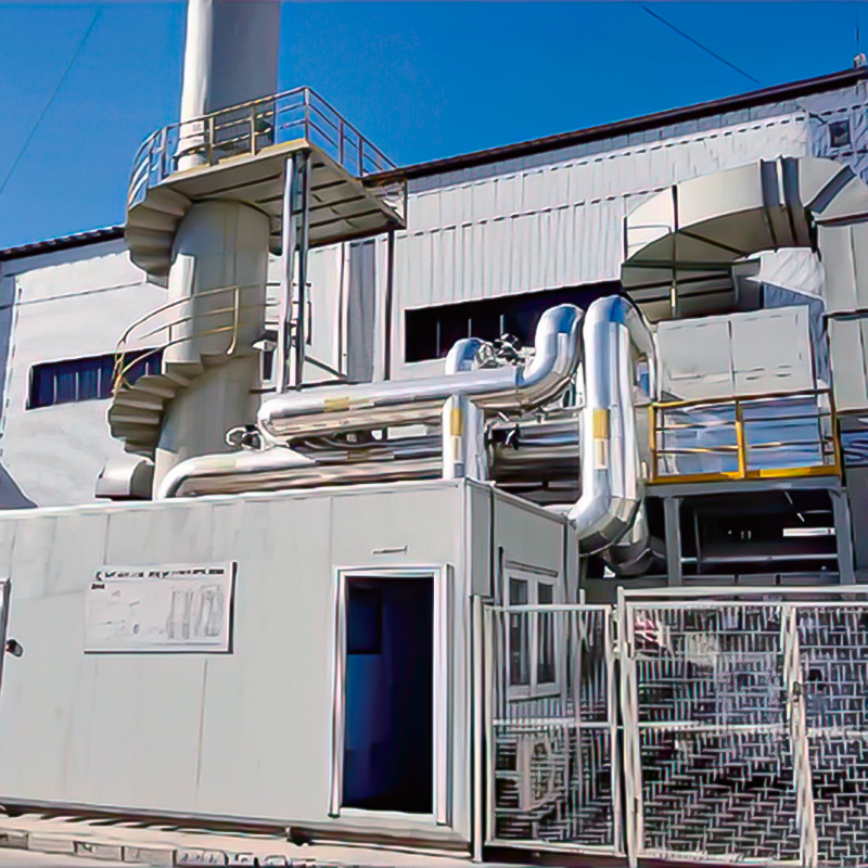 LQ-ADW-CO Zeolite Rotary Concentrator (Cylindrical/Disc Type)＋ Catalytic Oxidation (CO)